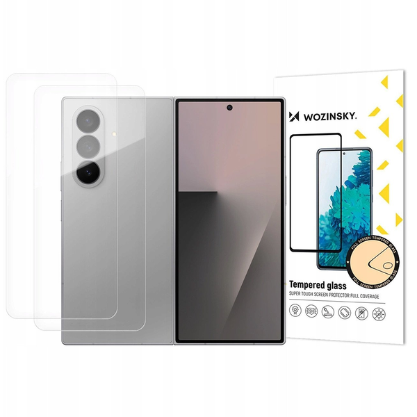 Folia ochronna Wozinsky TPU typu full body na Samsung Galaxy Z Fold 7, zestaw 2 sztuk