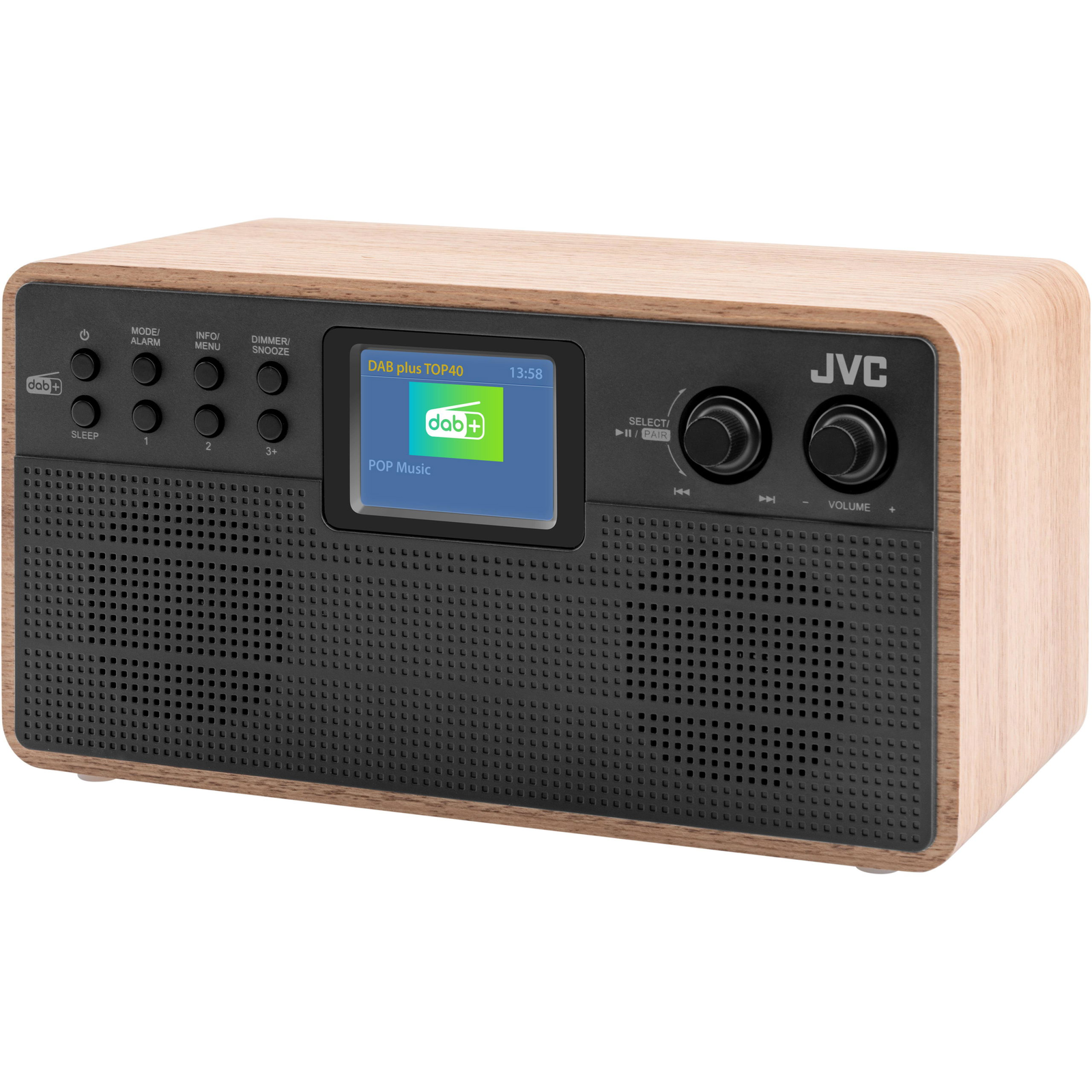 JVC RA-E731B-DAB (RA-E731B-DAB, dřevo)