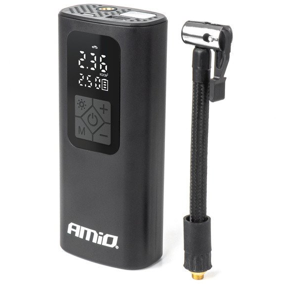 AMiO , Kompresszor Tölthető 10bar, Powerbank funkció (0504377) (0504377)