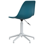 Scaun de birou pivotant, turcoaz, PP