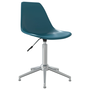 Scaun de birou pivotant, turcoaz, PP