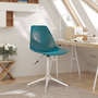 Scaun de birou pivotant, turcoaz, PP