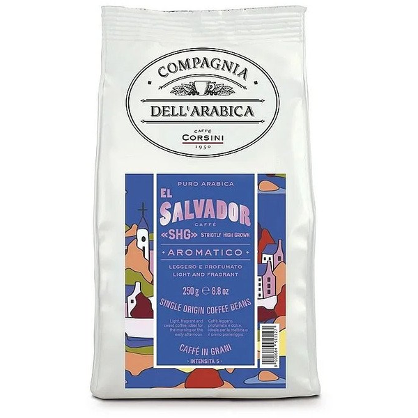 Compagnia Dell` Arabica El Salvador "Shg" Strictly High Grown 250 g szemes kávé