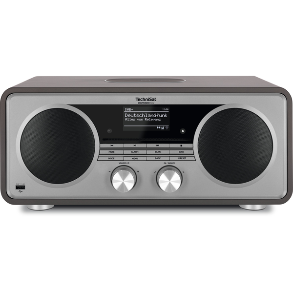 Радио, TechniSat, DigitRadio 602, DAB+, FM, антрацит/сребрист