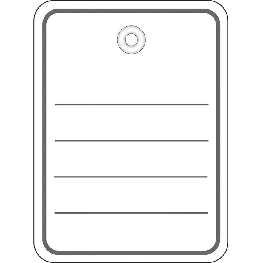 Herma 6840 Árucimke Fűzőlyukkal 48 x 65 mm (1000 címke / csomag) (6840)