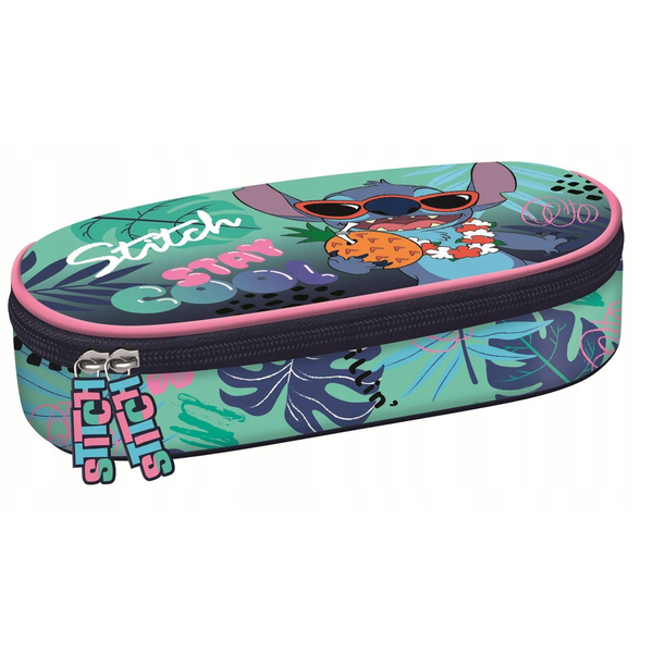 Stitch Ovális Tolltartó - Stay Cool