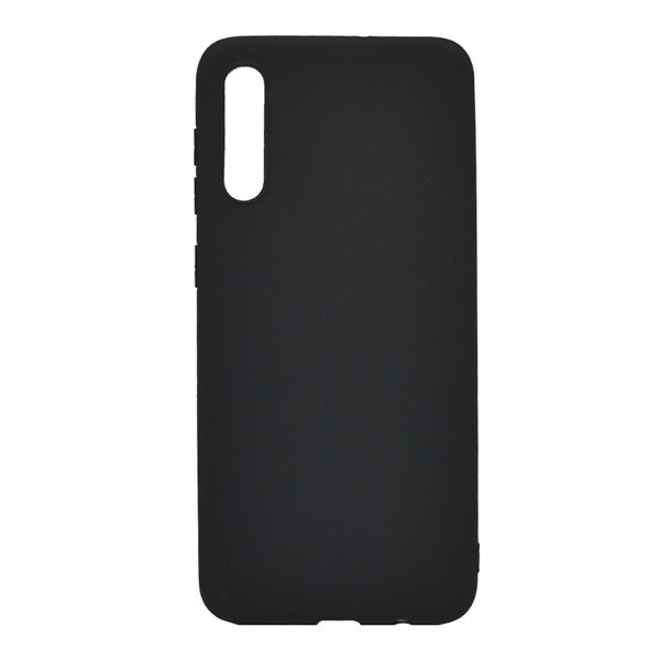 Szilikon telefonvédő (matt) FEKETE [Samsung Galaxy A50s (SM-A507F)] (5996457865147)