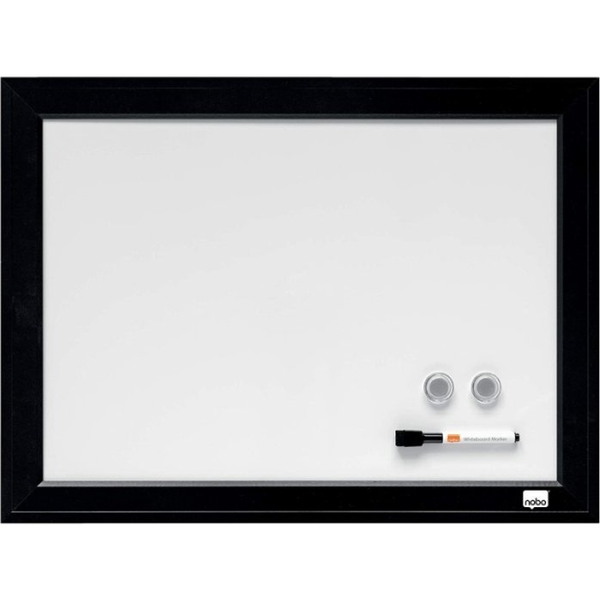 Rexel 1903785 magnettavle og tilbehør 585 x 430 mm Sort, Hvid