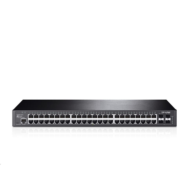 TP-Link T2600G-52TS V3 netwerk-switch Managed L2+ Gigabit Ethernet (10/100/1000) 1U Zwart