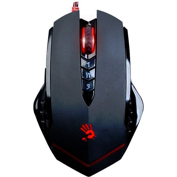 A4Tech Bloody V8MA Gaming Egér 3200DPI Fekete