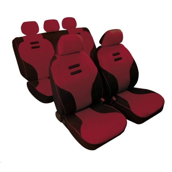 Lampa Kynox üléshuzat szett fekete-piros (54901)