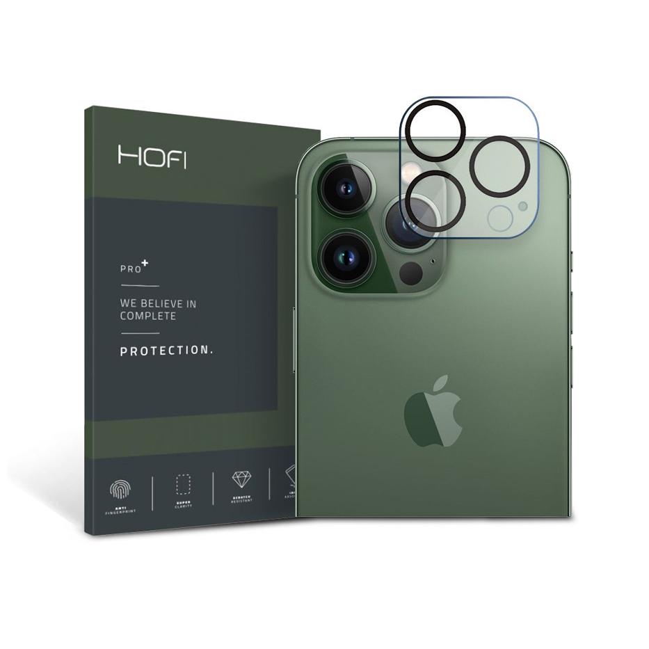HOFI Cam Pro+ hátsó kameralencse védő edzett üveg - Apple iPhone 14 Pro/14 Pro Max - transparent (FN0429)
