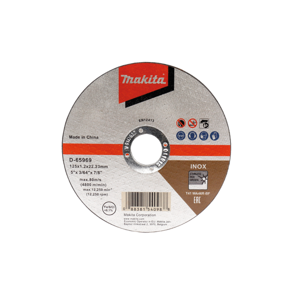 D-65969 Trennscheibe 125x1,0mm INOX