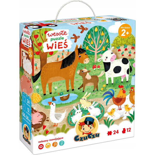  Czuczu Wesołe puzzle 24 elementy