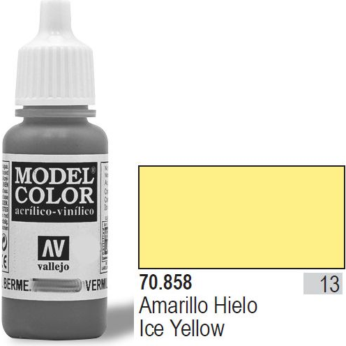 Vallejo Model Color Ice Yellow Akrilfesték 70858