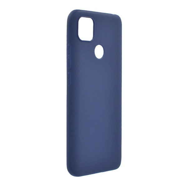 Szilikon telefonvédő (matt) SÖTÉTKÉK [Xiaomi Redmi 9C] (5996591031606)