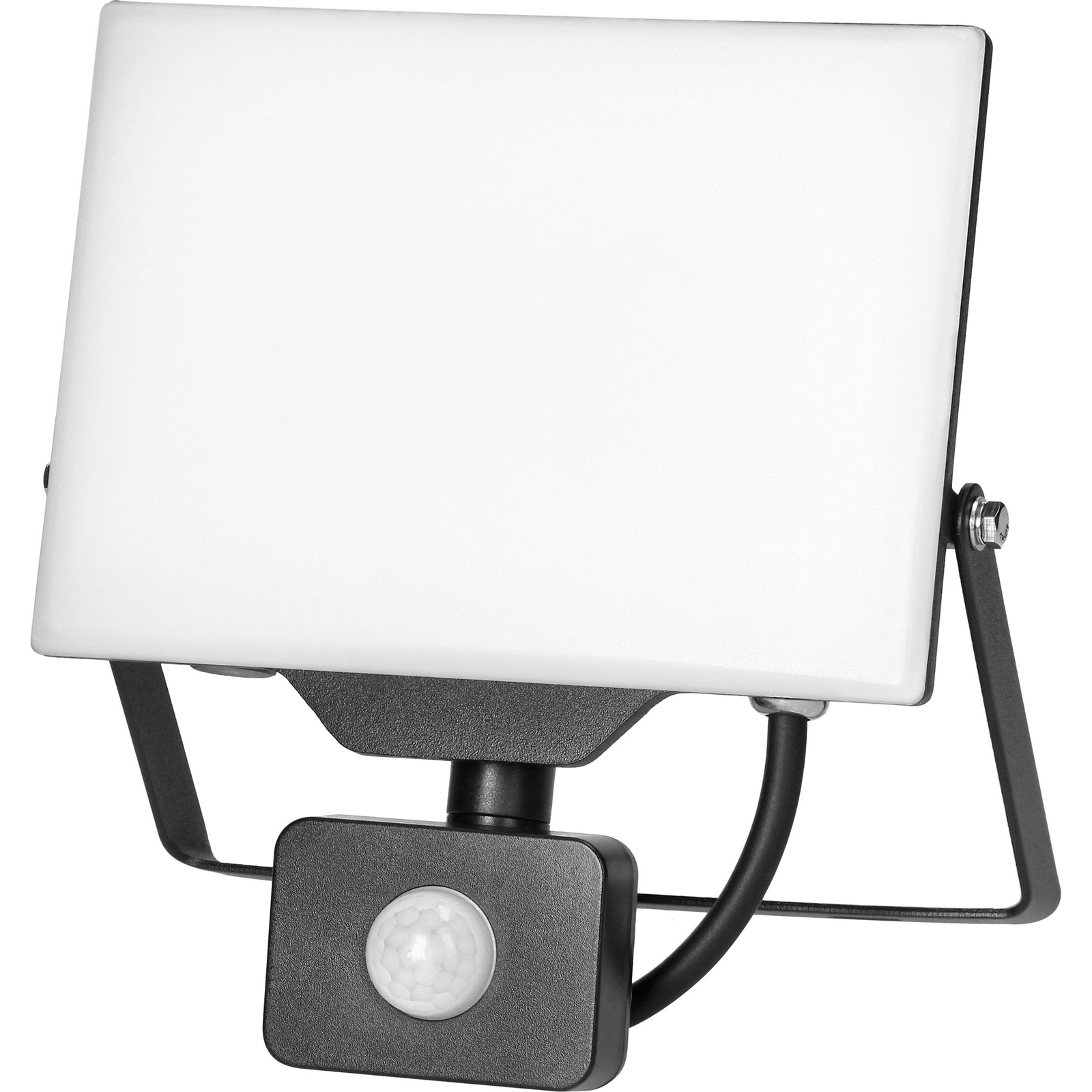 Orno Porto S LED 50 W Reflektor Pir-Rel, 4000 Lm, IP44, 4000 K, Alumínium és Polikarbonát, 4000 K