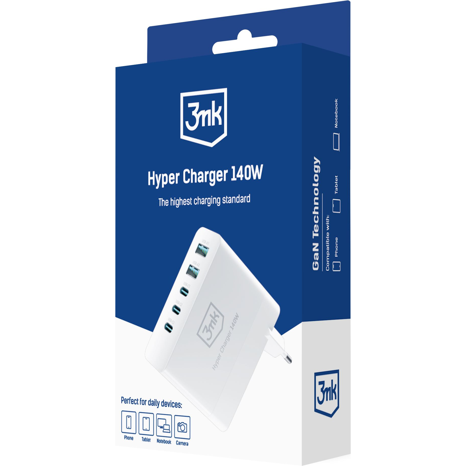 3mk Hyper Charger 140W töltő (3MK492379) (3MK492379)