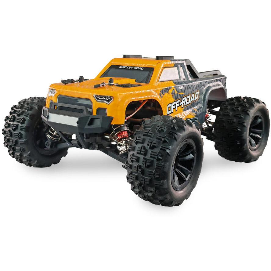 Amewi RTR MEW4 Távirányítós Monster Truck 4WD 1:16 - Sárga (22653)