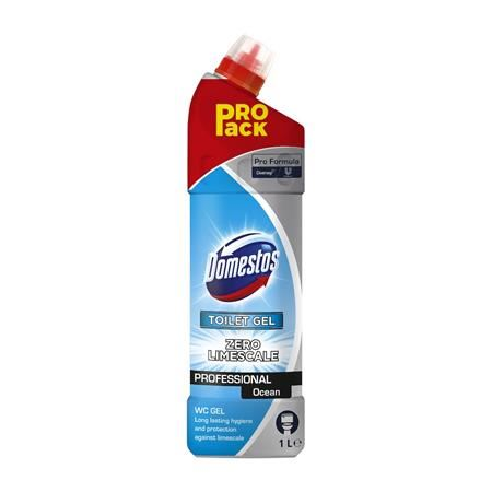 Domestos Professional WC tisztító gél 1 liter óceán (101108252) (101108252)