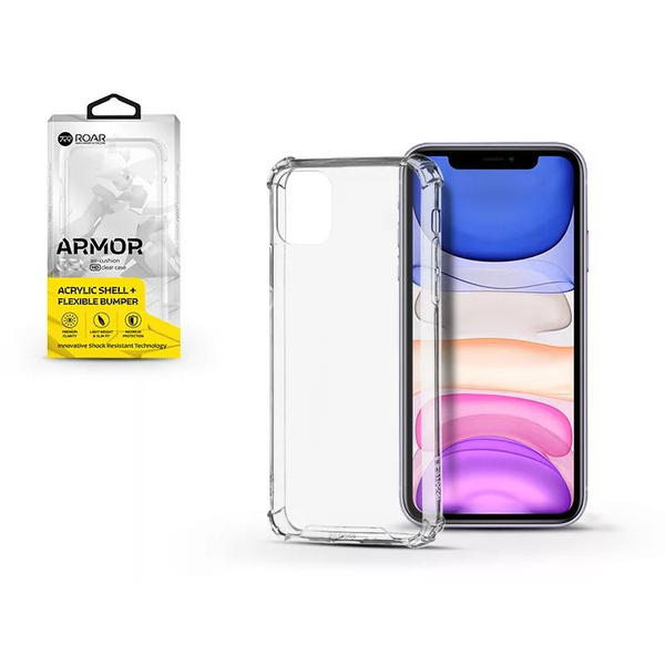 Предпазен гръб Roar Armor Jelly Case за Apple iPhone 11, Прозрачен