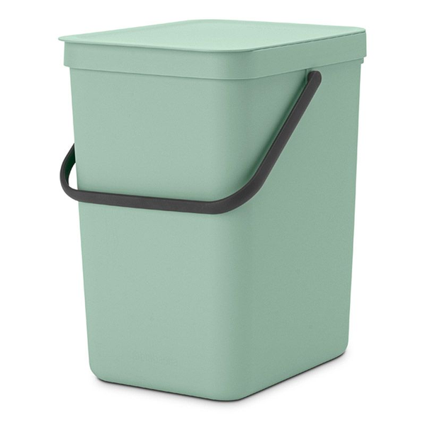 Brabantia Sort & Go 25 literes Szelektív hulladékgyűjtő szemetes - Világos zöld
