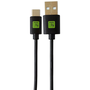 Techly ICOC MUSB20-CMAM01T cable USB USB 2.0 0,1 m USB A USB C Negro