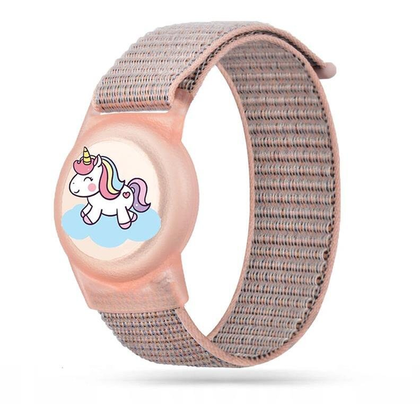 Pasek Tech-Protect Nylon For Kids do Apple AirTag 1 / 2 Magic Pony