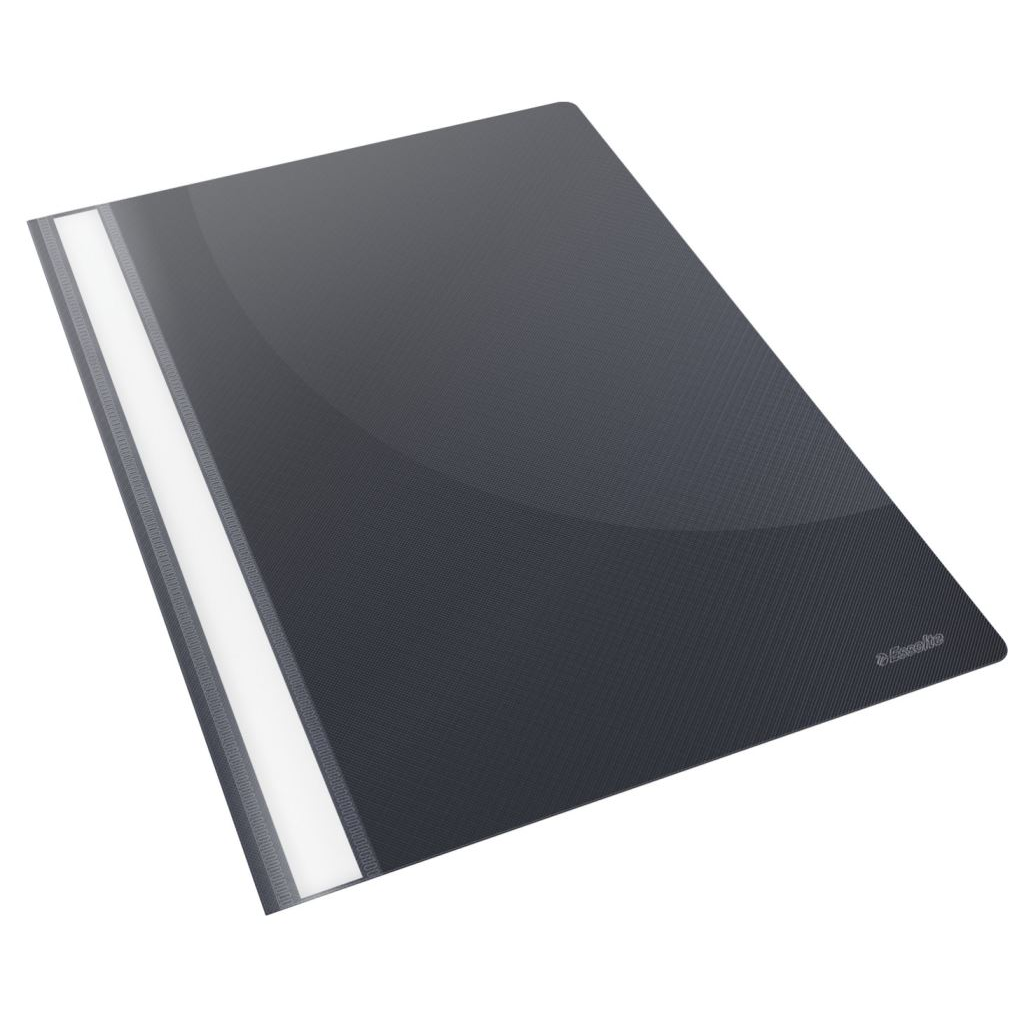 Esselte 15388 VIVIDA műanyag gyorslefűző fekete (E15388) (E15388)