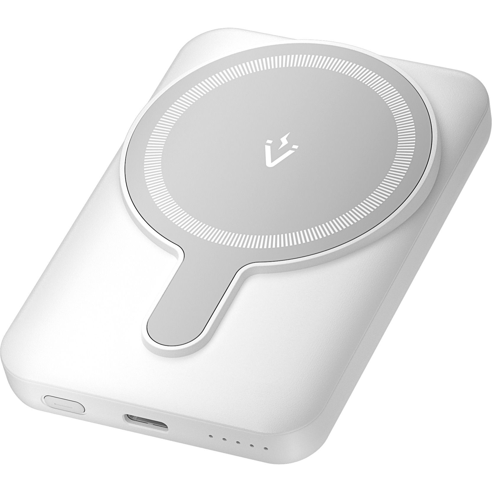 Vention 5000mAh Magnetic Wireless Power Bank 20W White Light Indicator Display Type (FHSW0)