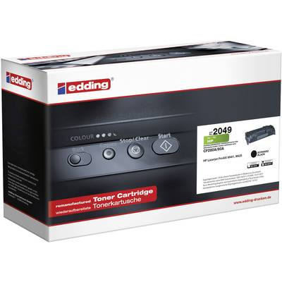 Edding Toner helyettesíti HP 80A, CF280A Kompatibilis Fekete 2700 oldal edding 2049 (18-2049)