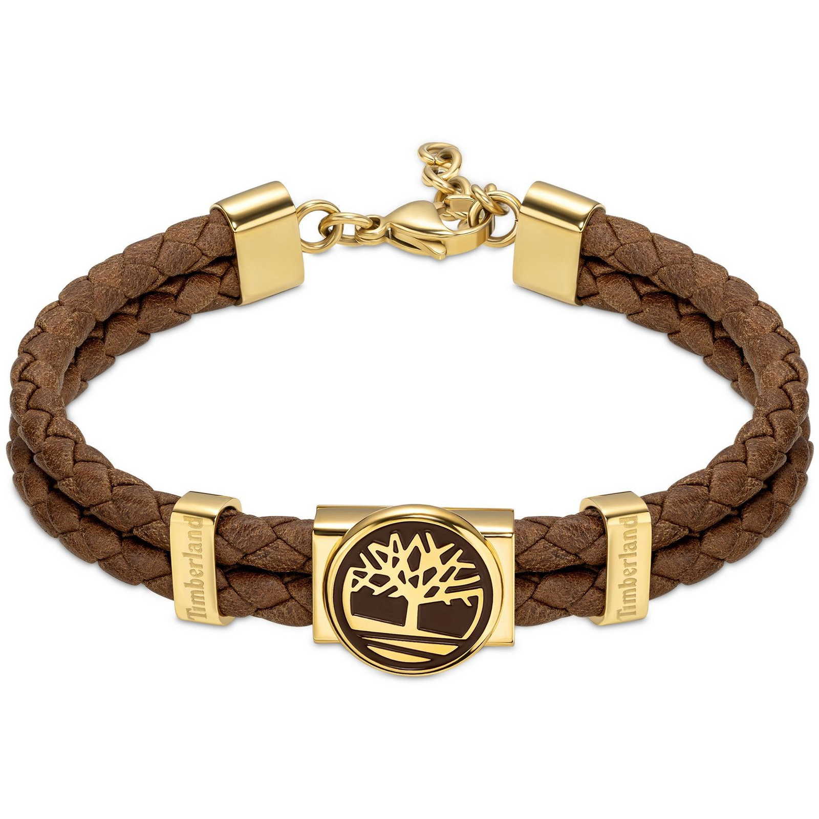 Timberland dupla férfi bőr karkötő, barna TDAGB0001903 (4894816149017)