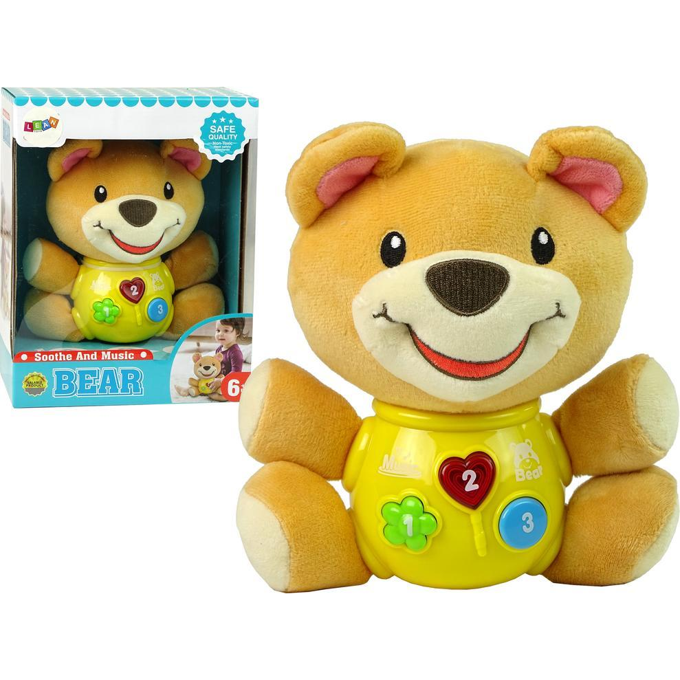 Interaktív Oktatási Teddy Maci - Altatódalla, Dallamokkal (10010-uniw)