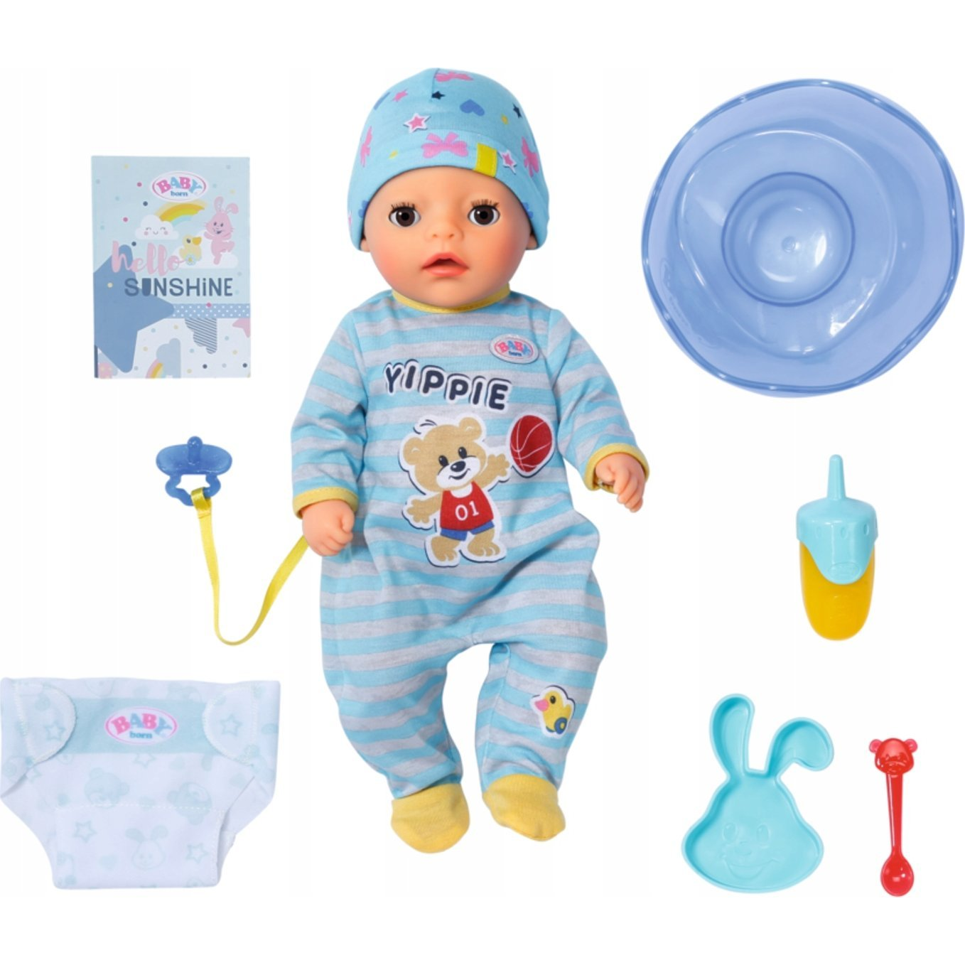 BABY born Little, kisfiú, 36 cm (835692-116721)