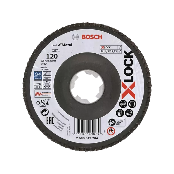Bosch X-LOCK X571 BEST FOR METAL Disco de desbaste