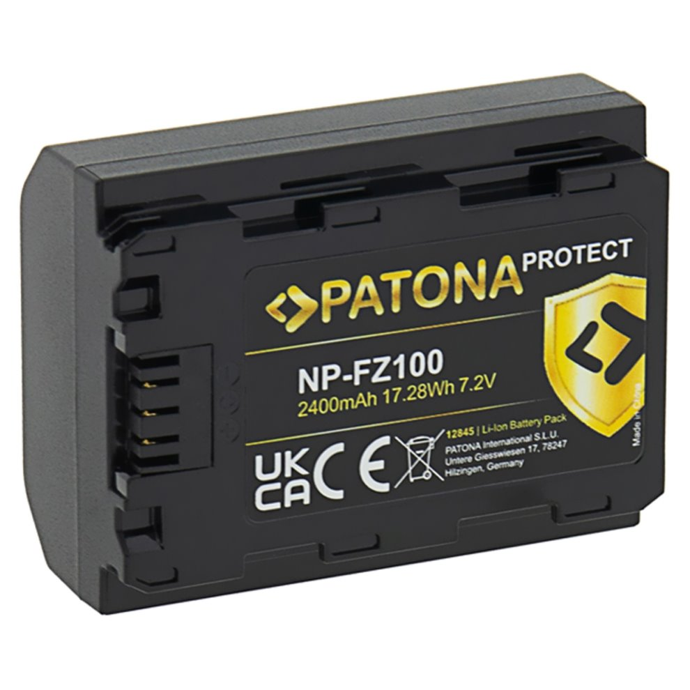 Patona PT12845 (NP-FZ100) akkumulátor Sony fényképezőgépekhez 2400mAh (PT12845)