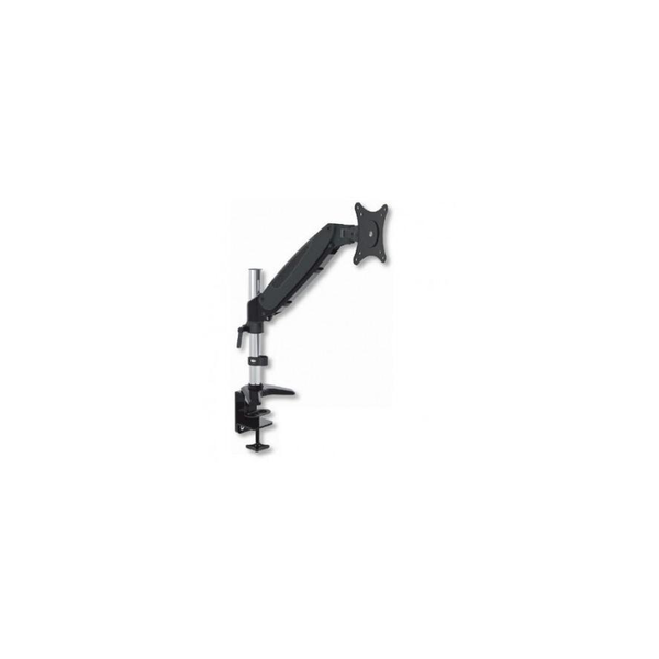Techly ICA-LCD 111-BK skærmbeslag og -stativer 68,6 cm (27") Sort Skrivebord