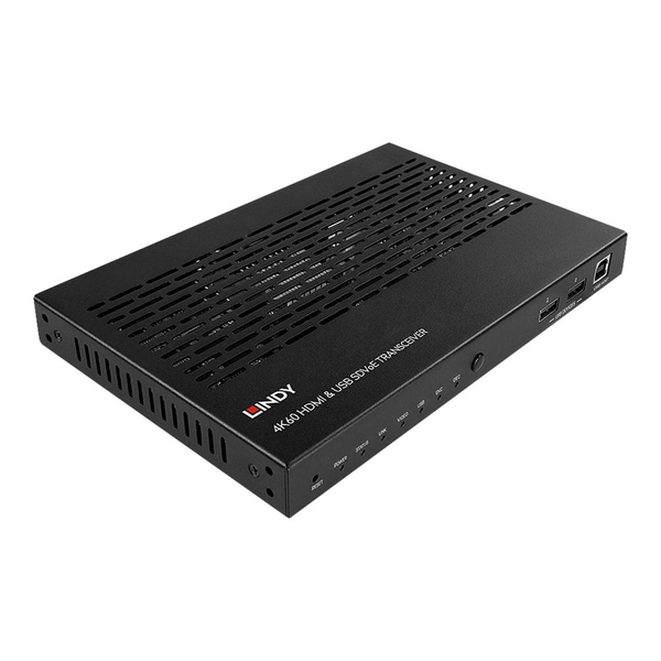 Lindy 38365 audio/video extender AV-zender Zwart