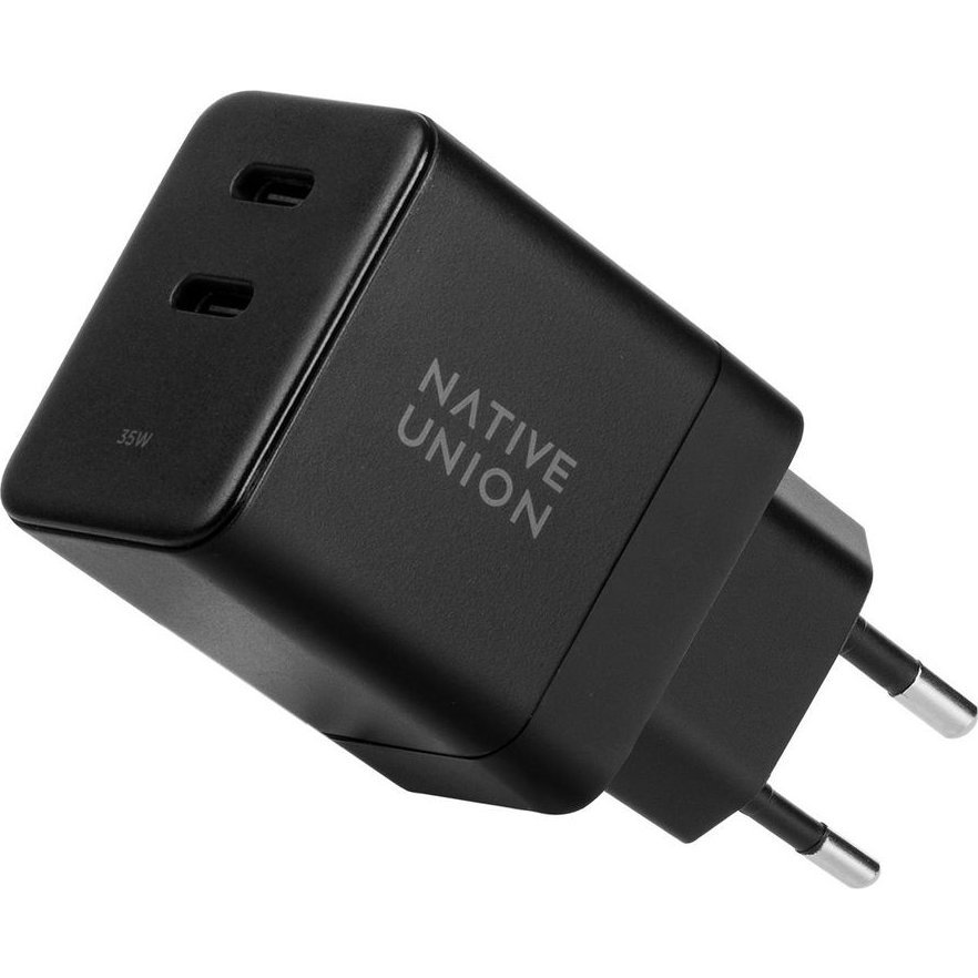 Native Union Fast GaN Charger PD 35W, black (FAST-PD35-BLK-EU)