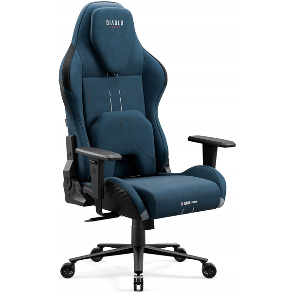 Krzesło biurowe Diablo Chairs Fotel Gamingowy Diablo X.One Prime, Normal Size, Meta Ocean
