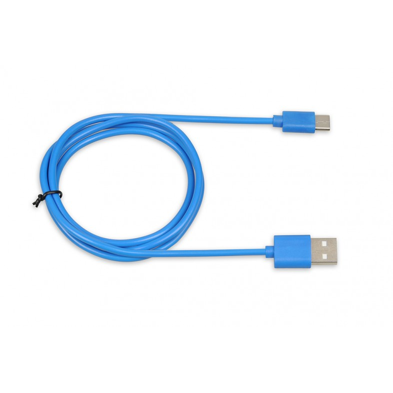 iBox IKUMTCB USB-A - USB-C (apa - apa) kábel 1m - Kék (IKUMTCB)