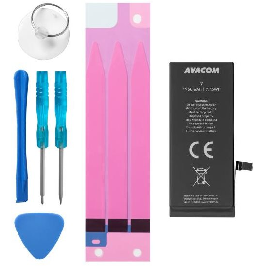 AVACOM akkumulátor Apple iPhone 7 készülékhez, Li-Ion 3.82V 1960mAh (616-00255 helyett) (GSAP-IPH7-1960)