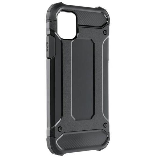 Gigapack Defender Apple iPhone 15 Plus fémhatású tok fekete (GP-143039) (GP-143039)