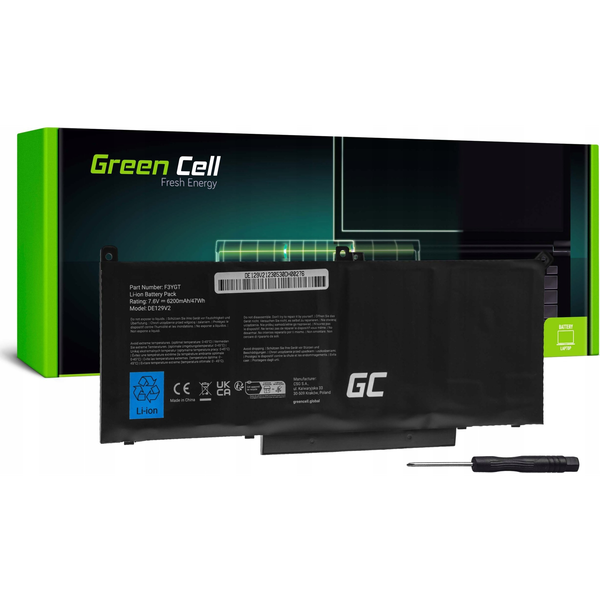 Green Cell De129V2 Laptop Alkatrész Akkumulátor