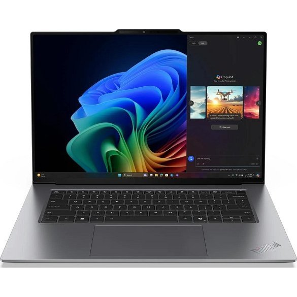 Lenovo ThinkPad X9-15 Intel Core Ultra 5 228V Ноутбук 38,9 см (15.3") 2.8K 32 GB LPDDR5x-SDRAM 512 GB SSD Wi-Fi 7 (802.11be) Windows 11 Pro Сив