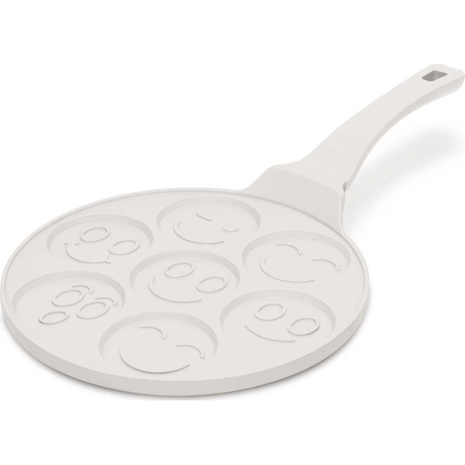 BerlingerHaus BH/7792 Sahara Collection Emoji Alakú Palacsintasütő - 26 cm, Öntött Alumínium Bevonattal (BH-7792)