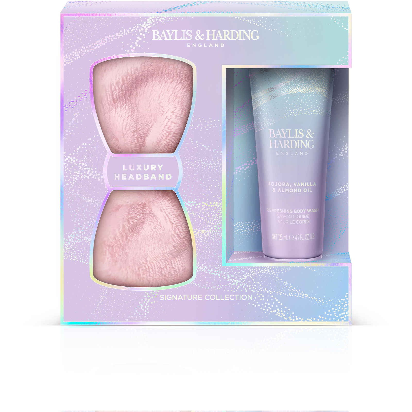 BAYLIS & HARDING ajándékkészlet, Jojoba, Vanília & Mandula 125 ml (017854117556)