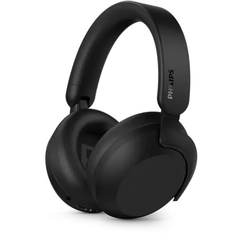 Philips TAH8000EBK/00 cuffia e auricolare Cuffie Wireless A Padiglione Musica e Chiamate USB tipo-C Bluetooth Nero