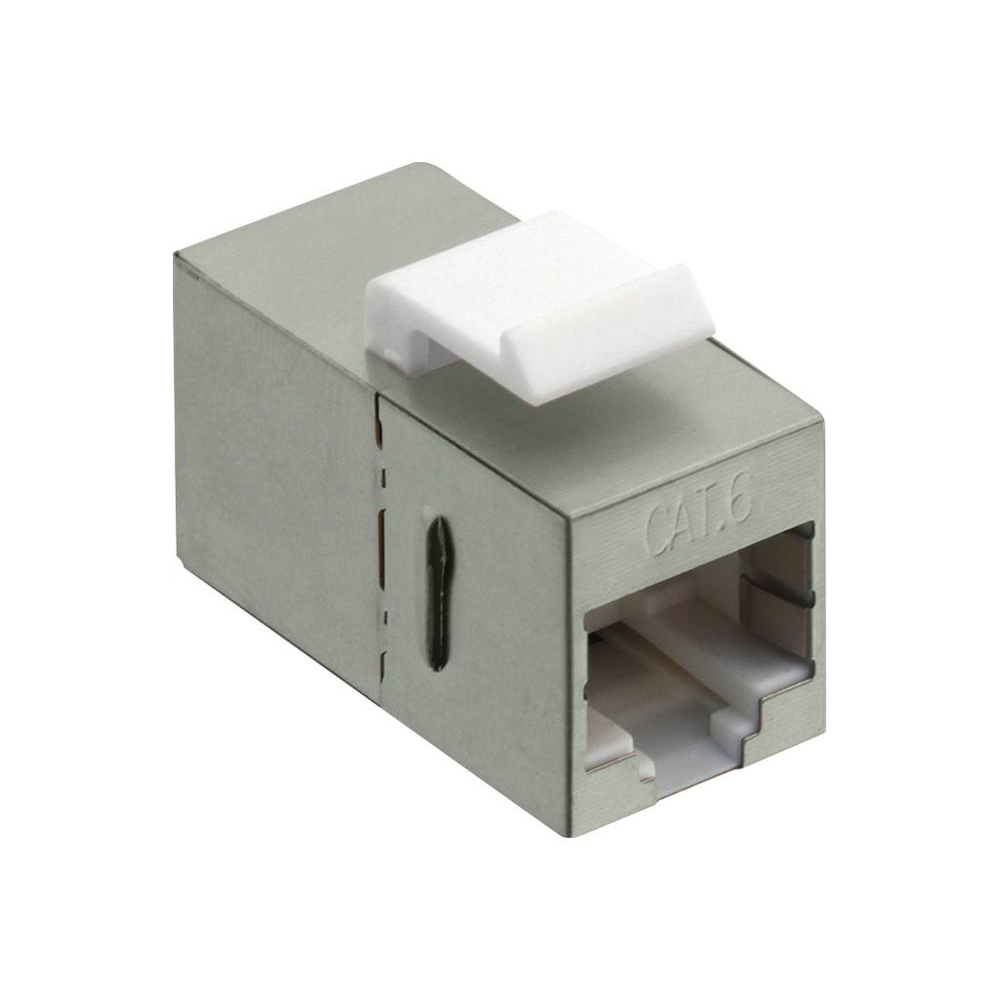 Logilink Keystone Coupler Cat.6 STP, 2xRJ45, metallized (NK4011)