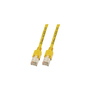 EFB RJ45 Patchkabel SF/UTP, Cat.5e, TM11, UC300, 1m, gelb (K8015.1)